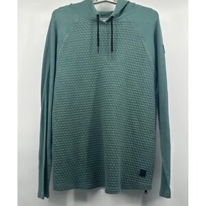Marc Ecko‎ Unltd Hoodie Mens M Green Pullover  Sweatshirt Sweater Grunge Knit